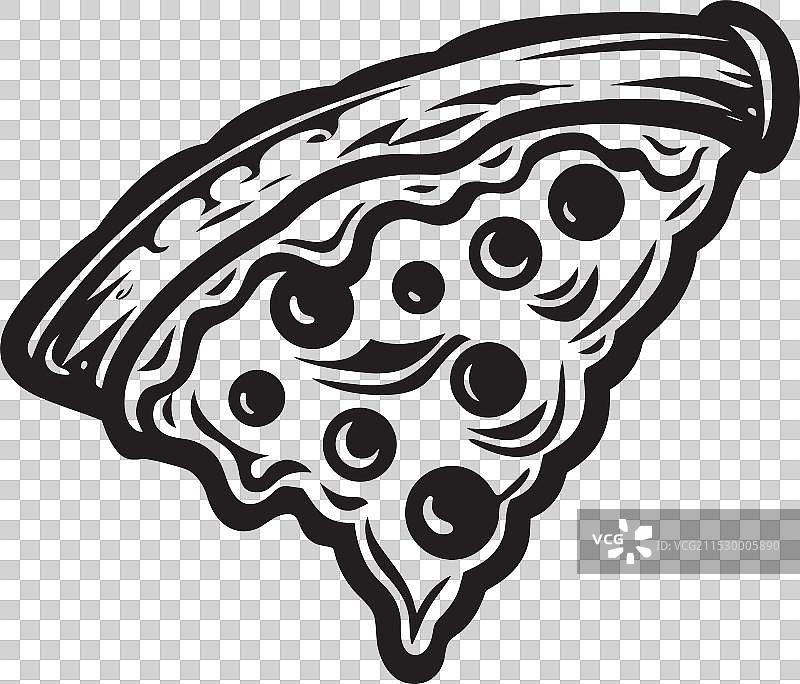 奶酪切片美味标志设计 炙热切片图片素材