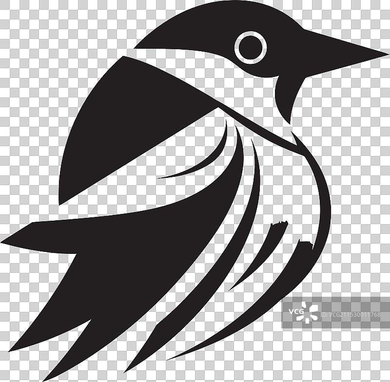 鸣叫的奇妙麻雀标记空中快板图片素材