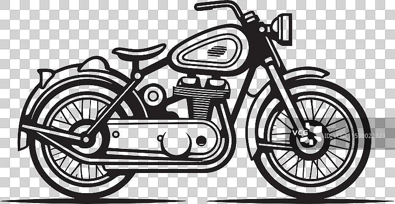 遗产公路自行车徽章复古速度图片素材