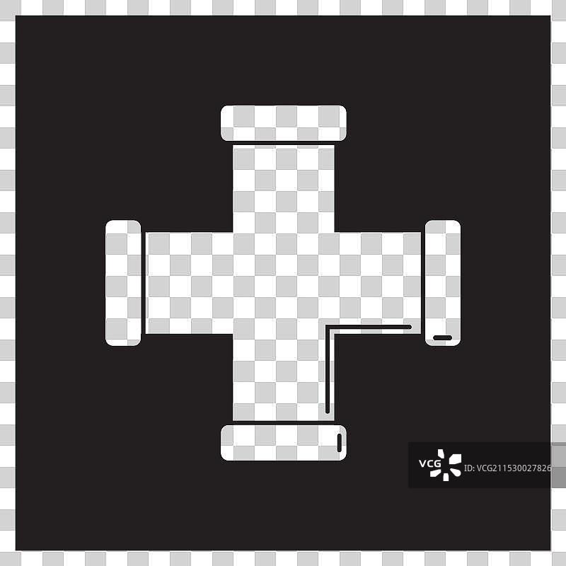 管道连接图标设计图片素材