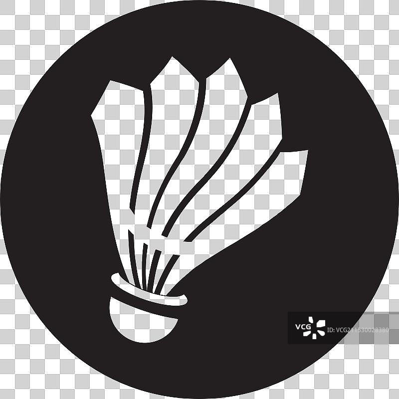 羽毛球图标设计图片素材