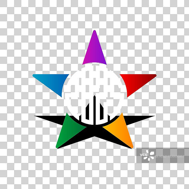 2025年星形标志散发多样性和图片素材