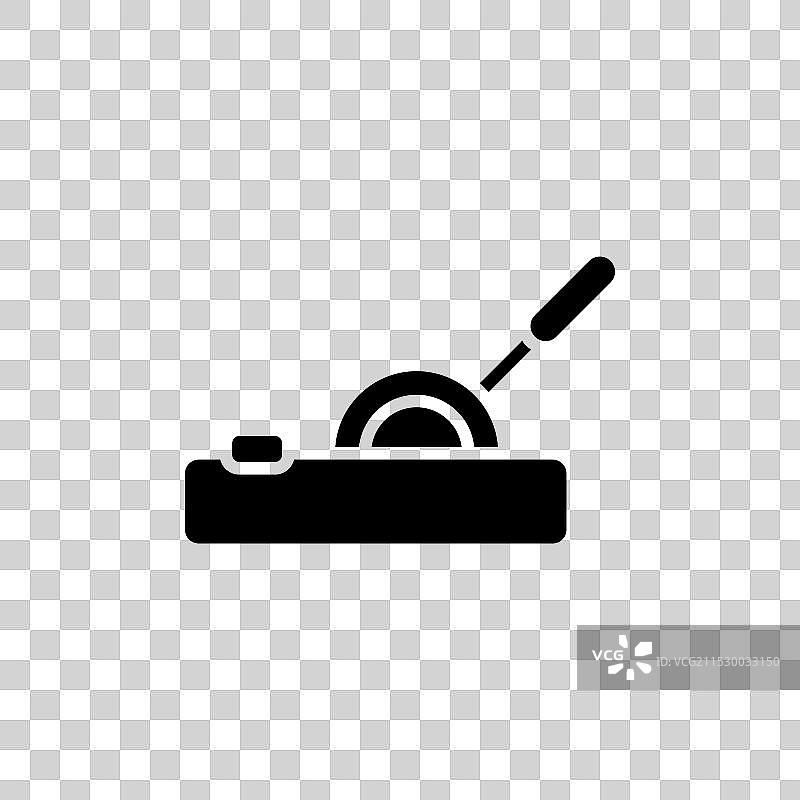 杠杆线图标，背景为白色图片素材