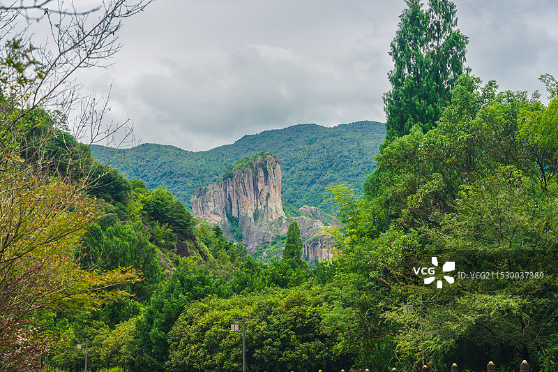 温州乐清雁荡山显胜门风景区图片素材