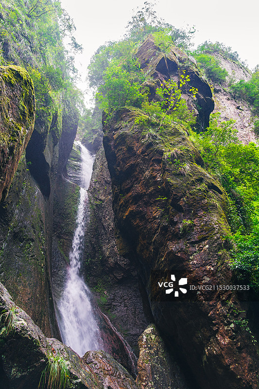 温州乐清雁荡山显胜门风景区图片素材