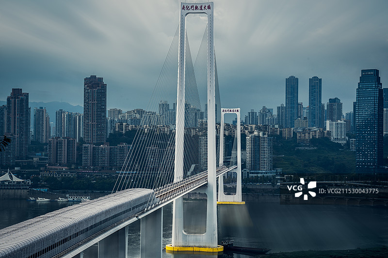 重庆南纪门轨道大桥图片素材