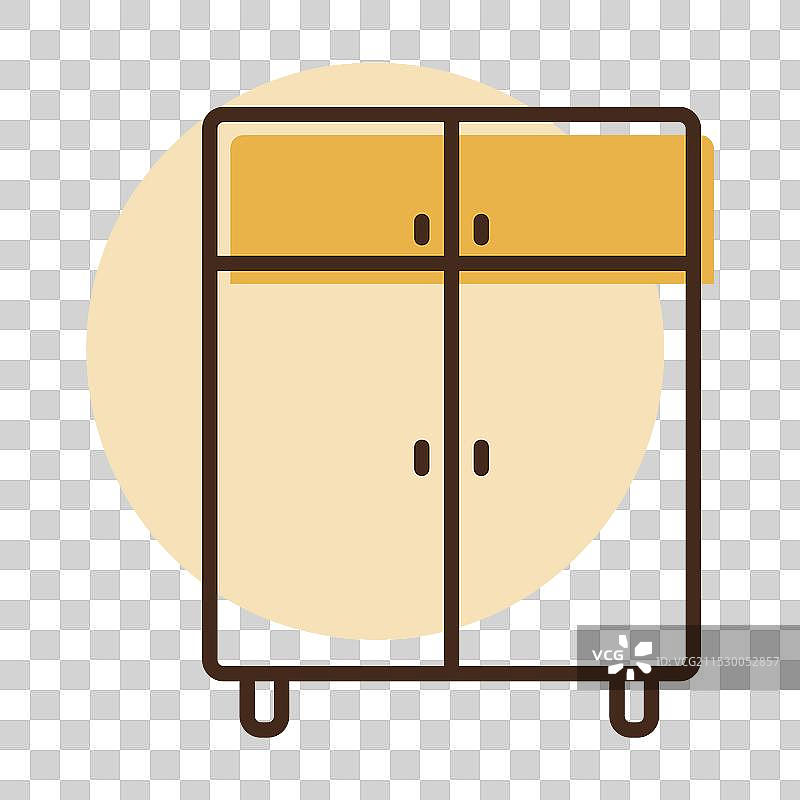 橱柜图标家具标志图片素材