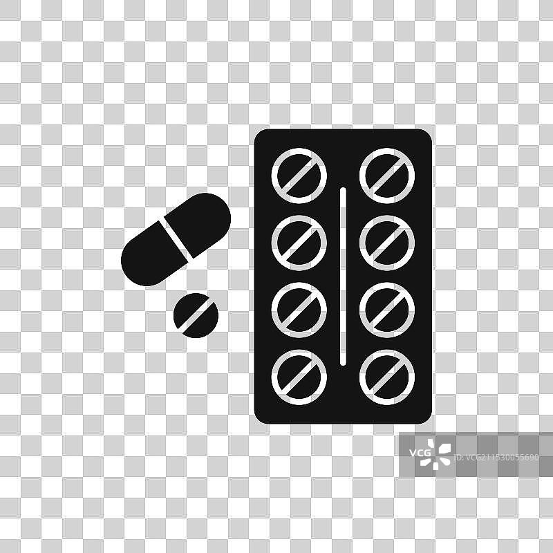 白色背景上的测量带图标符号图片素材