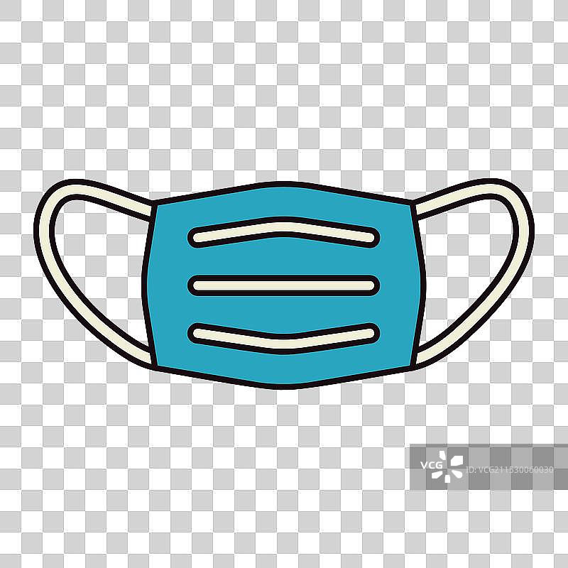 医疗口罩图标 医疗标志图片素材