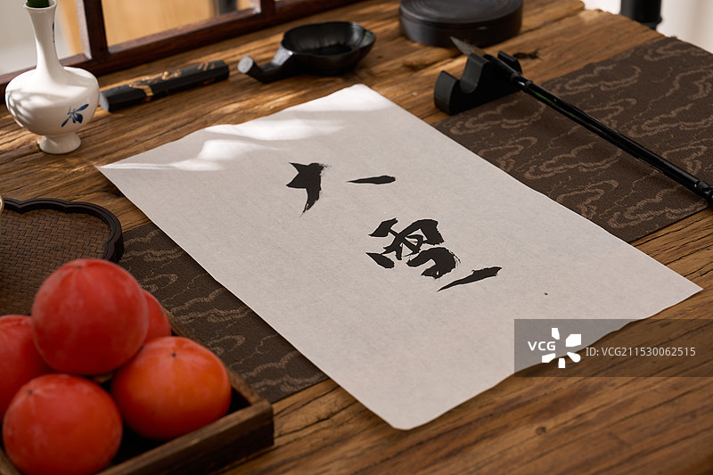 大雪，中国传统文化二十四节气，中国书法图片素材