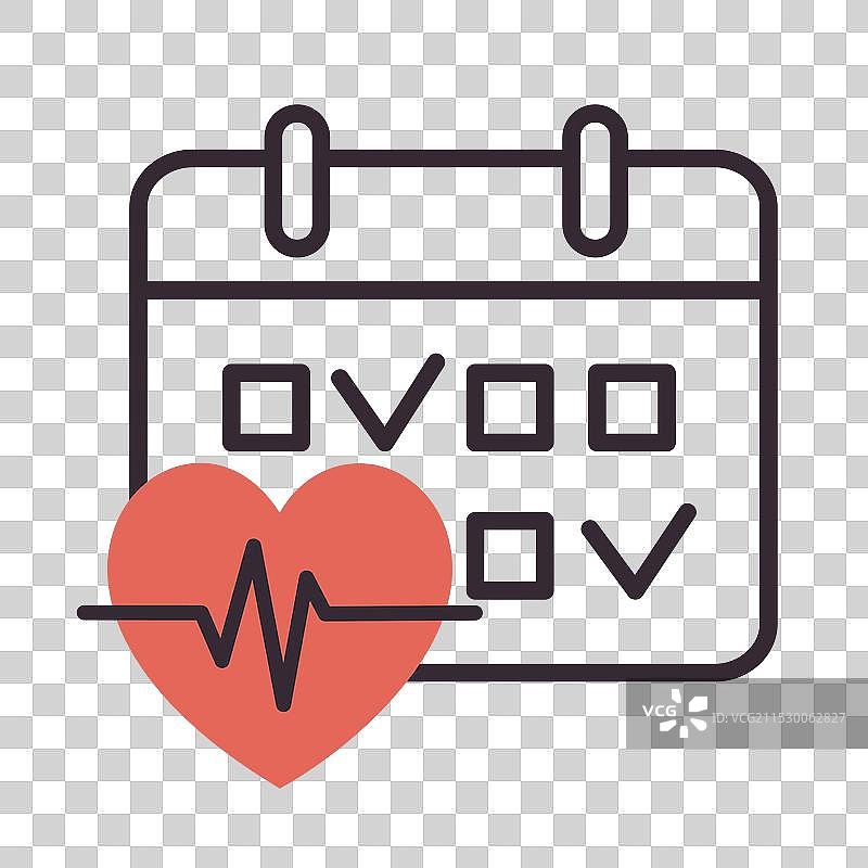 健身训练日历图标图片素材