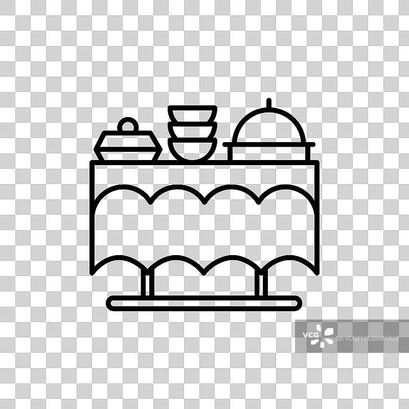 自助餐图标图片素材