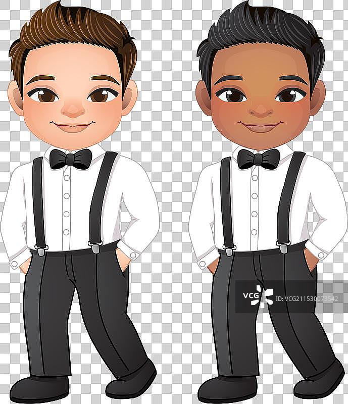 年轻男士的婚礼装饰设计概念图片素材