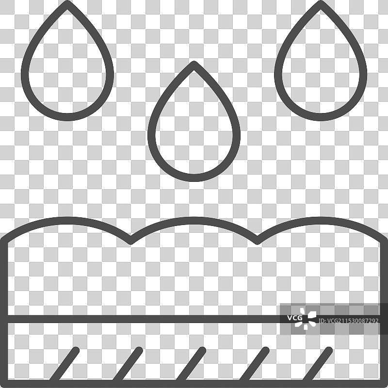 皮肤保湿线条图标图片素材