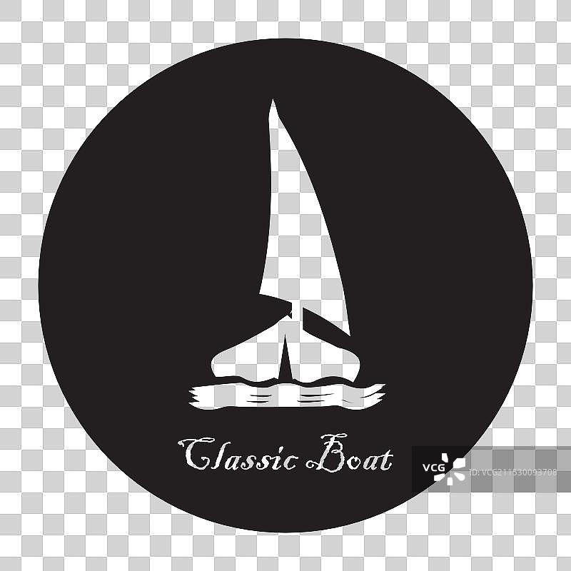 船只图标符号设计图片素材