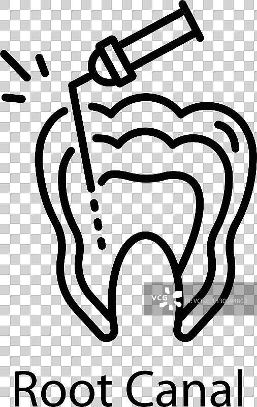 根管治疗图片素材