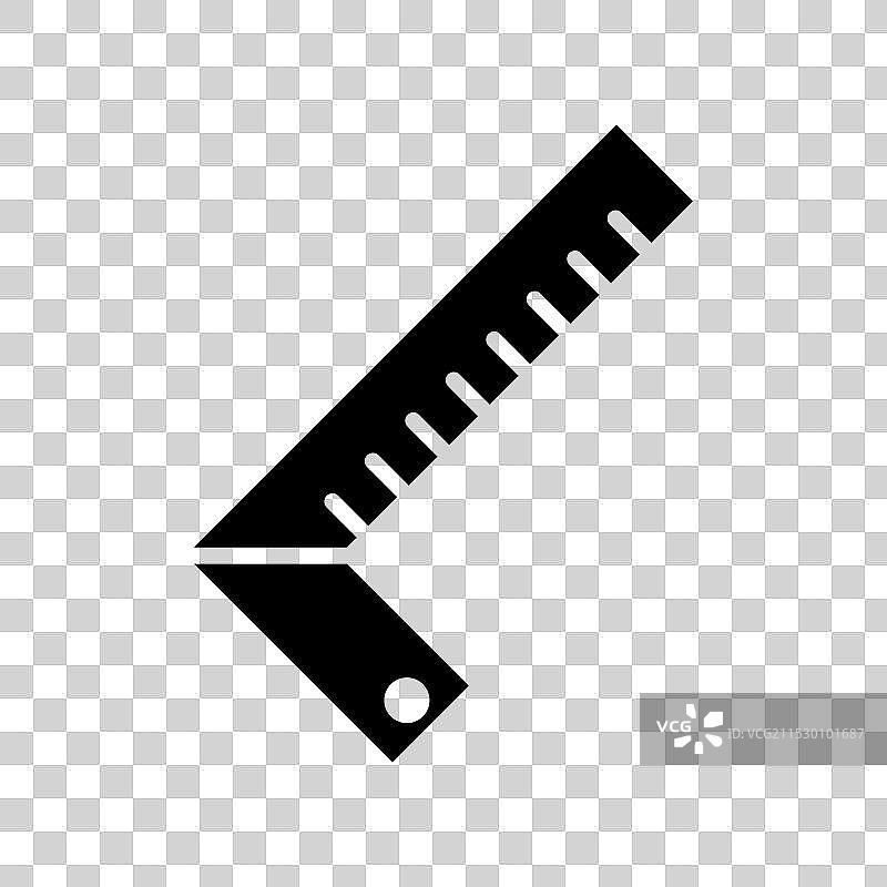 木匠尺图标集测量工具图片素材