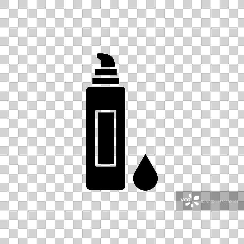 遮瑕膏图标集 美容化妆液喷雾图片素材