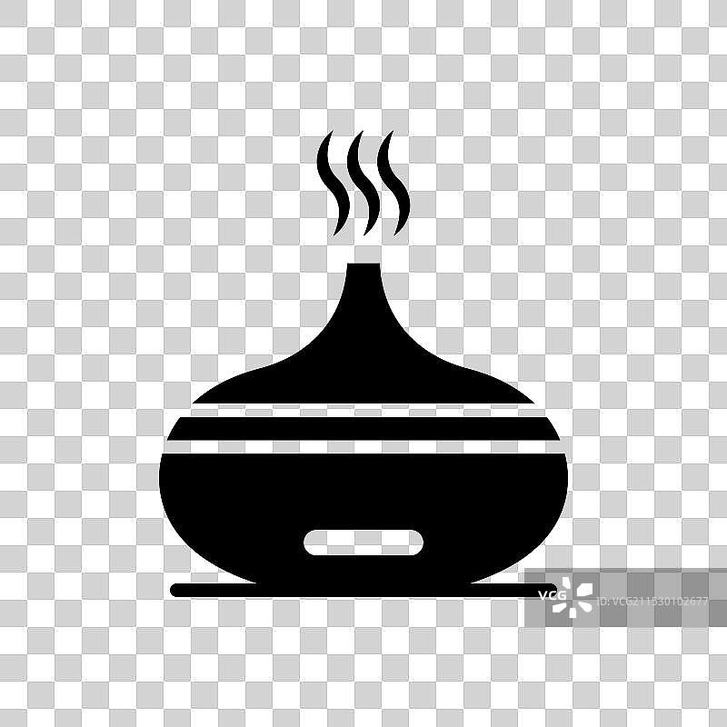 扩香器图标集 香薰藤条 芳香疗法符号图片素材