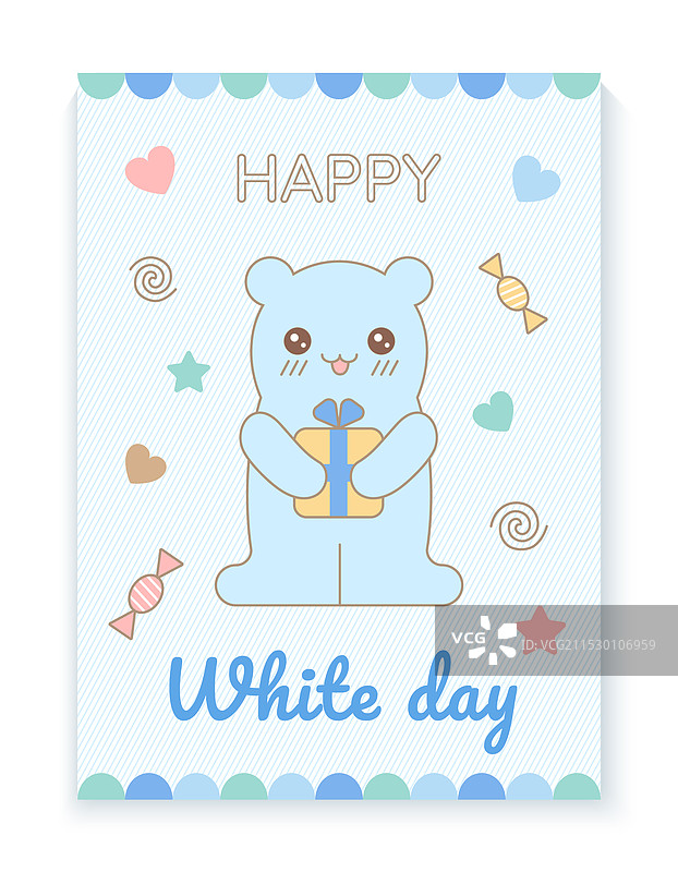 快乐白色的情人节卡片模板图片素材