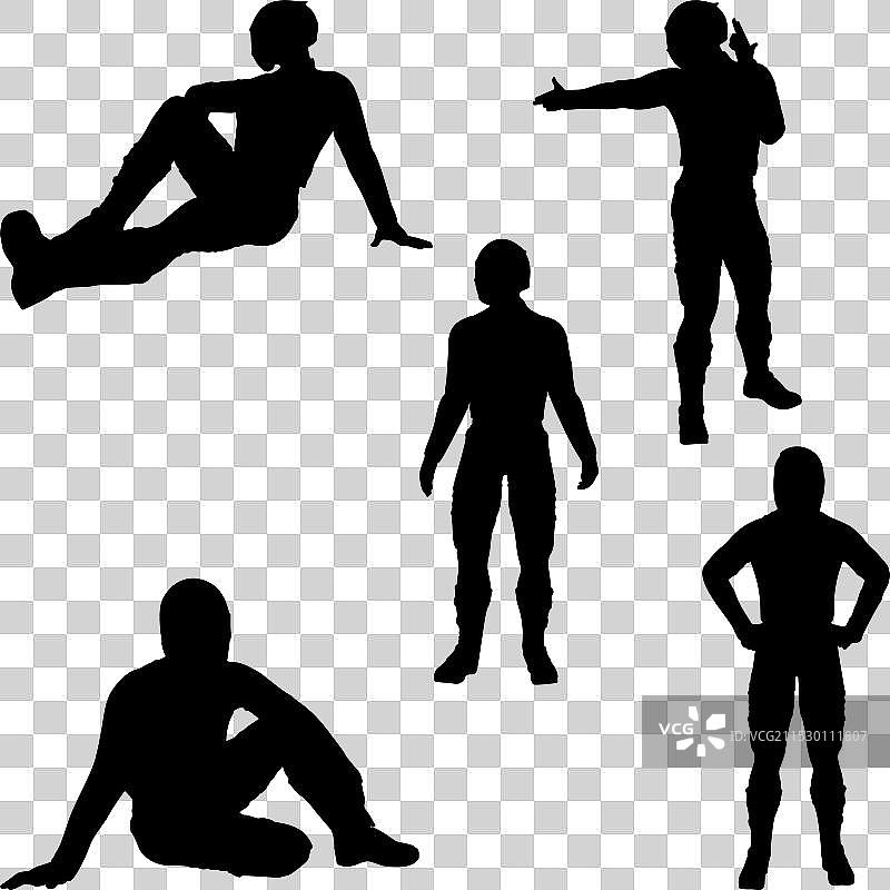 摩托车头盔轮廓的人物系列图片素材