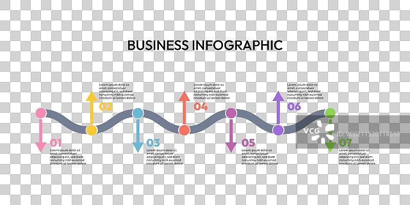 商业信息图表设计模板 - 信息图表图片素材