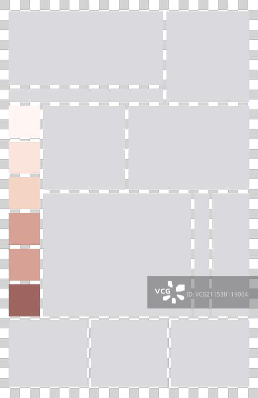 照片拼贴模板相册品牌板套件图片素材