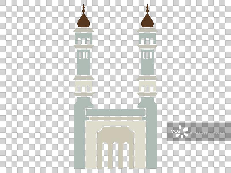 麦加大清真寺伊斯兰朝圣图片素材