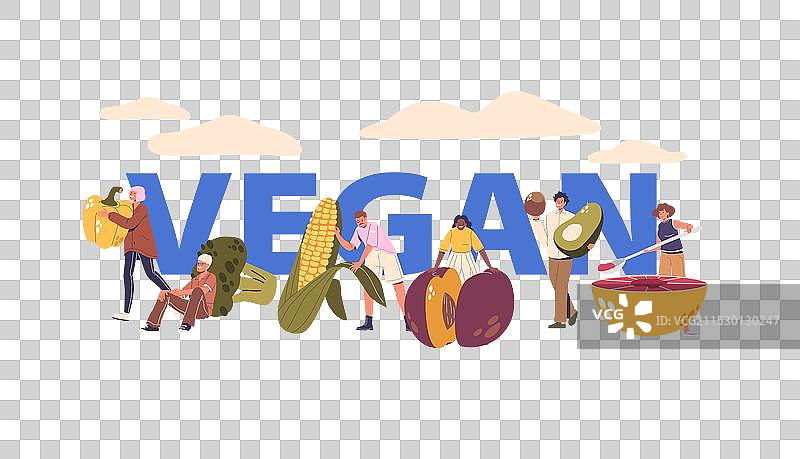 人物角色手持巨型水果图片素材