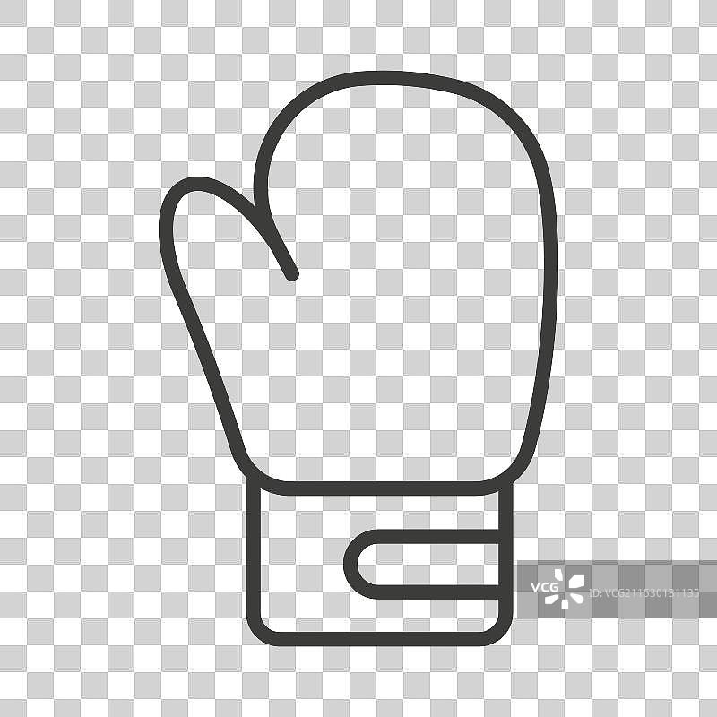 拳击手套图标集 拳击手 战斗手套图片素材