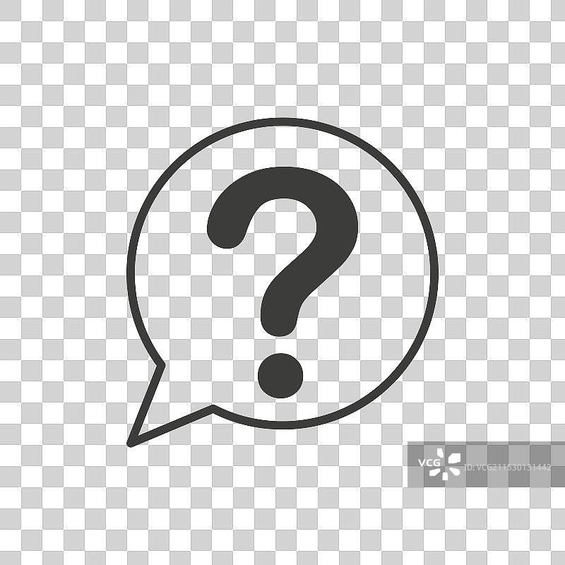 评论问题图标集 常见问题符号 问题与图片素材