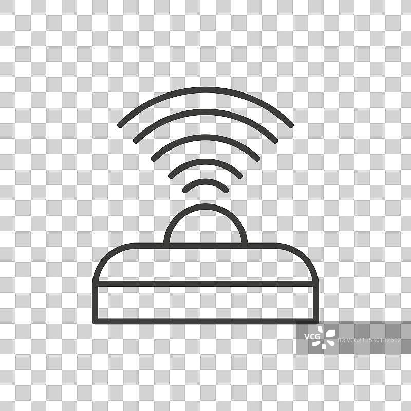 传感器图标集 安全运动探测器传感器图片素材