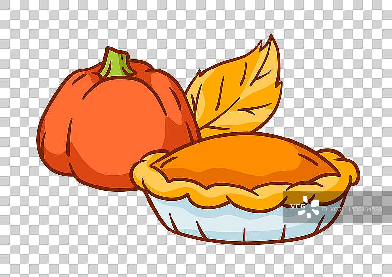 秋季美食快乐感恩节图片素材