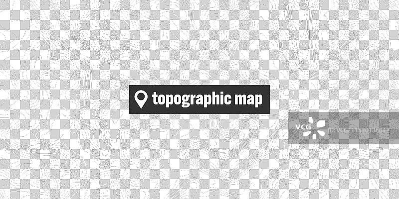 带等高线的地形图图片素材