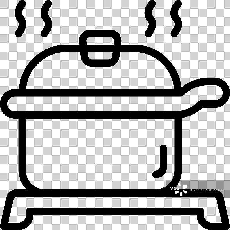 煎锅图标图片素材