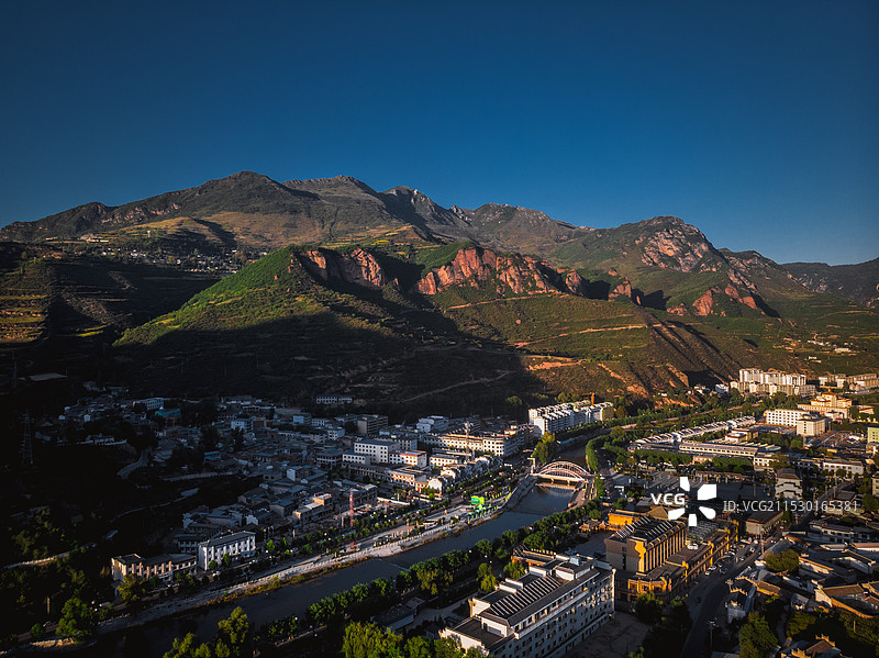 甘南藏族自治州临潭县冶力关镇图片素材