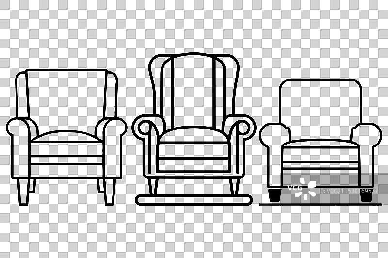 椅子图标图片素材