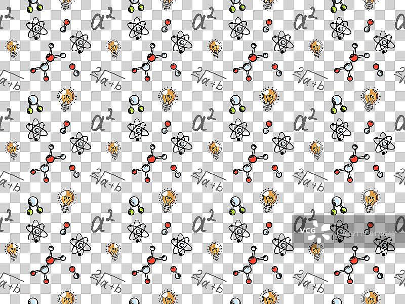 以学校为主题的涂鸦图案图片素材