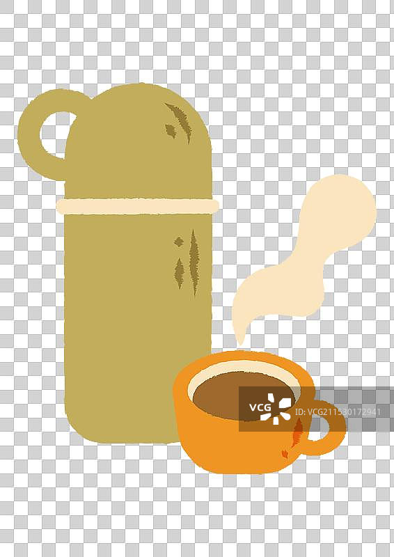 水杯和水壶图片素材