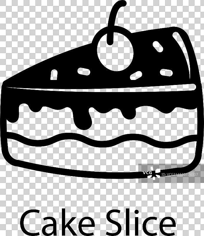 蛋糕切片图片素材