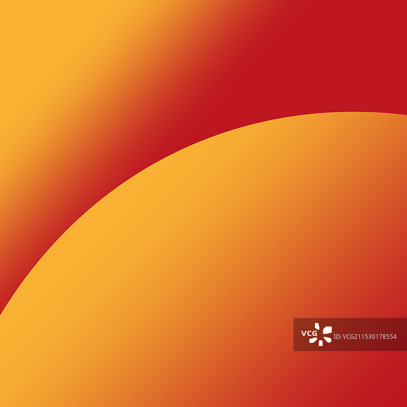 红色和黄色的抽象渐变背景图片素材