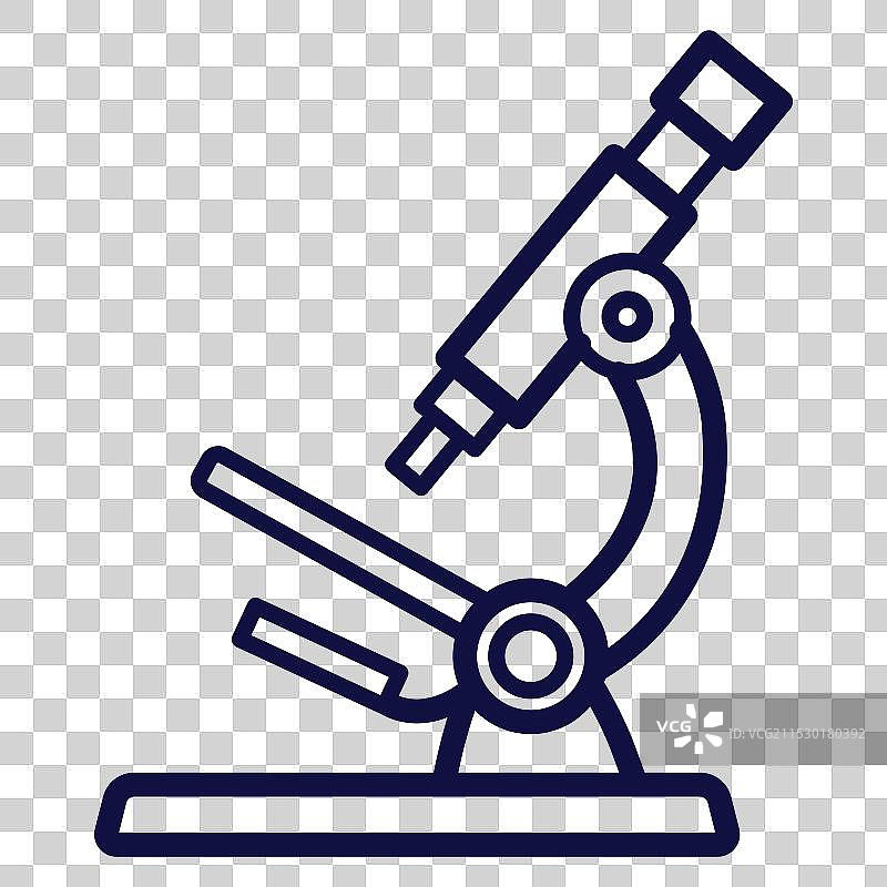 显微镜医疗图标图片素材