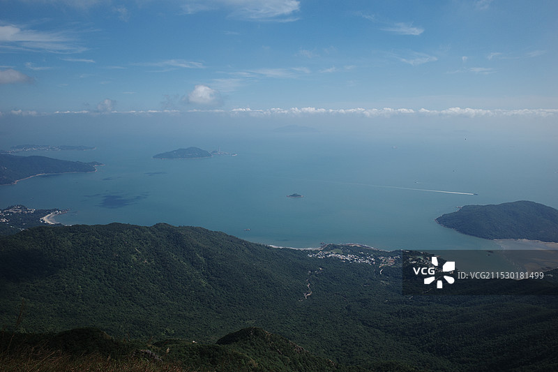 香港凤凰山巅图片素材