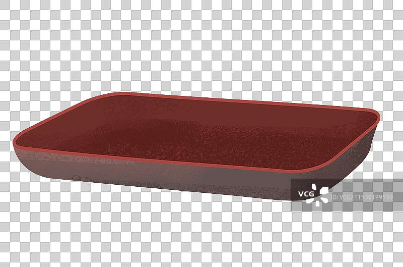 一个空盘子插画元素图片素材