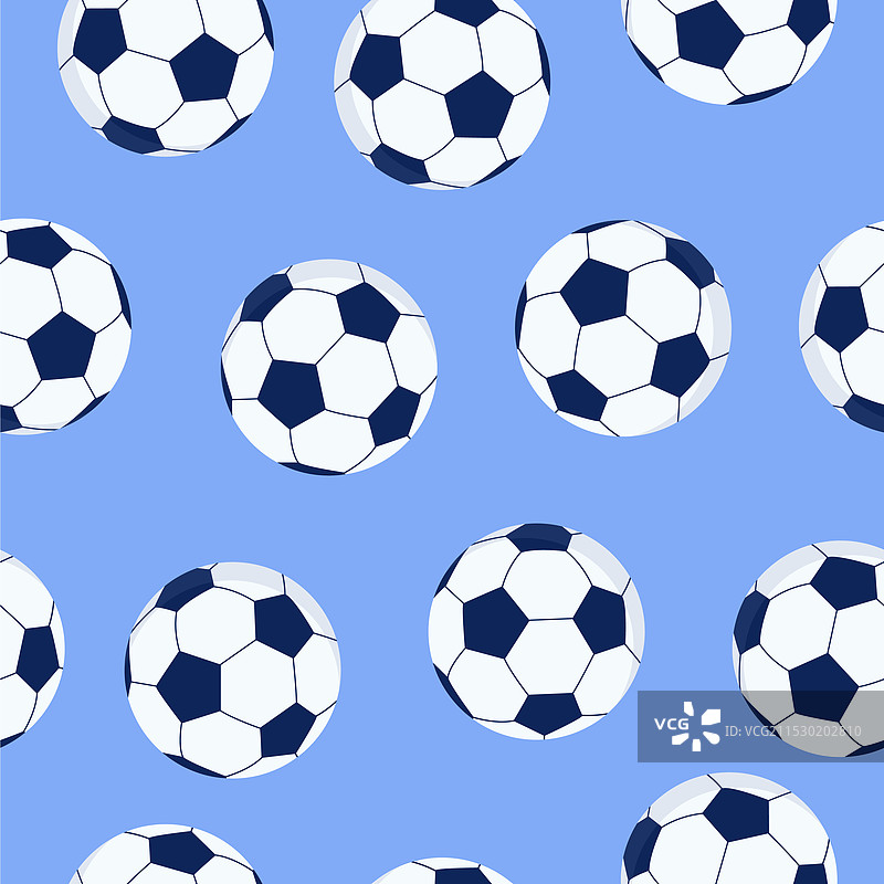 足球无缝图案背景图片素材