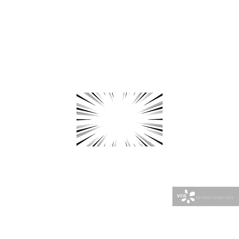 漫画书黑白放射线图片素材