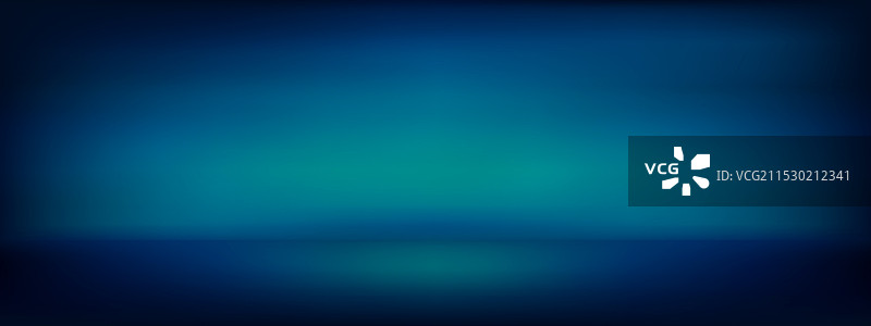 明亮的蓝色纯色工作室渐变背景图片素材