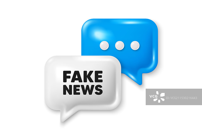 假新闻标签 媒体 报纸 标志 聊天 讲话图片素材