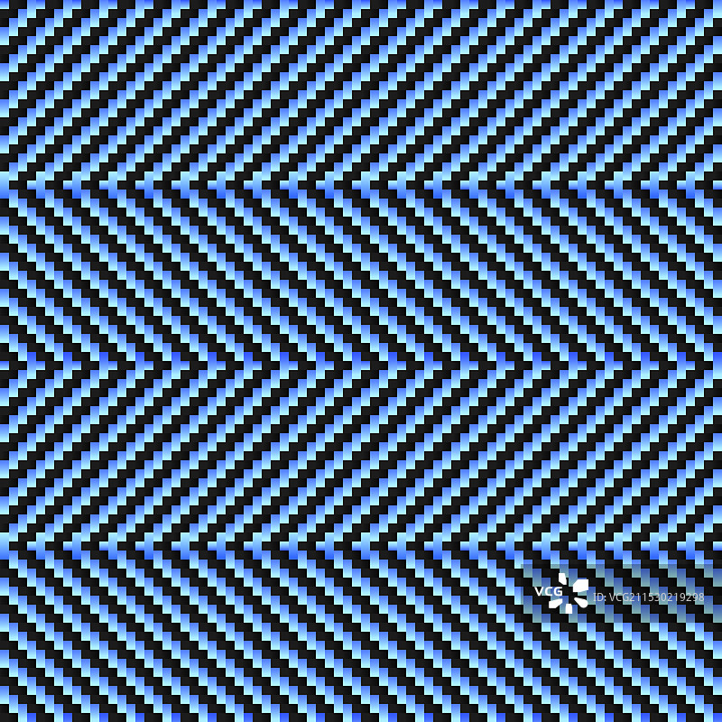 黑色和蓝色对角碳纤维无缝纹理图片素材