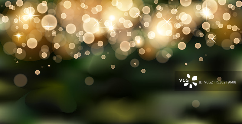 模仿的散景灯光边框背景图片素材